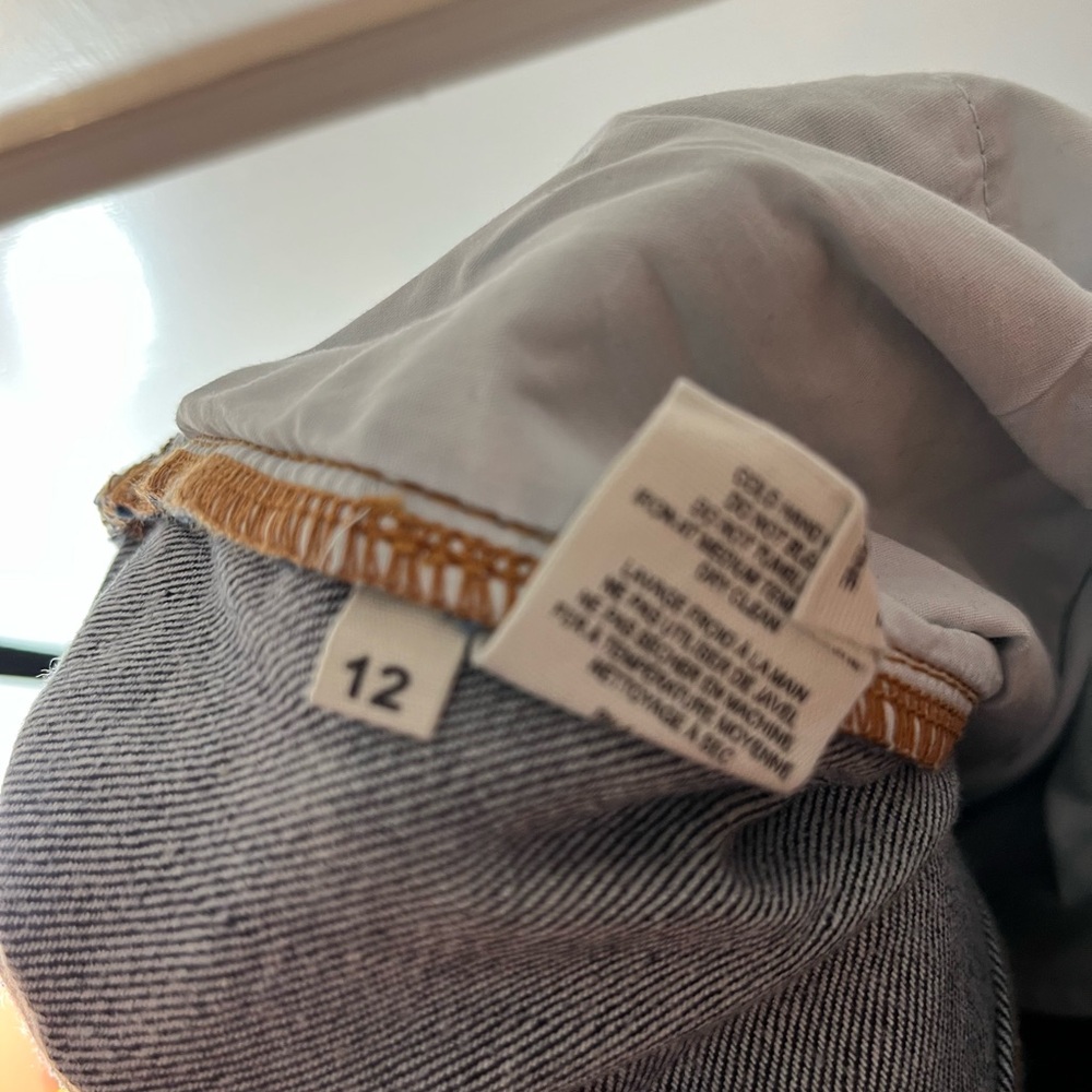 Ulla Johnson Keaton Pleated, High Rise Dark Indigo Jeans - Picture 5 of 6